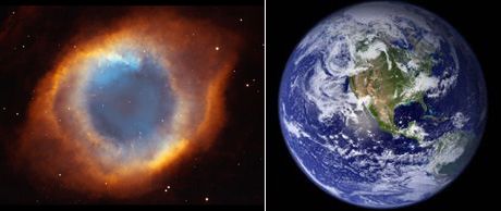 oog van God-aarde